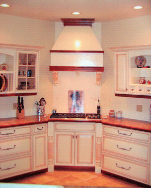 Paint and Glaze Kitchen